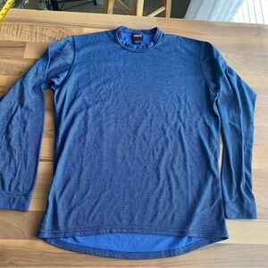 Women's Vintage‎ Patagonia Synchilla Capilene Base Layer Shirt Blue Small